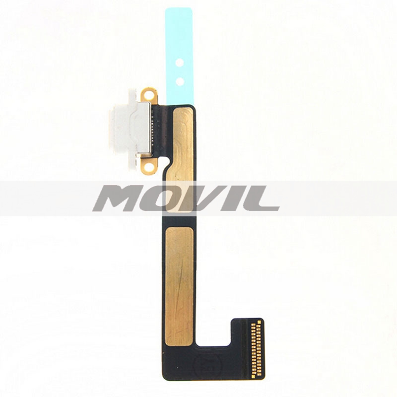 White Color Tablet Parts For Ipad Mini 2 Genuine New Charging Port Dock Connector Flex Cable Replacement